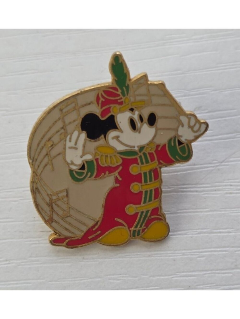 Vintage. Band Leader/ Conductor Mickey Mouse Pin